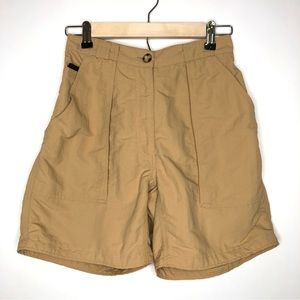 The North Face Tan Nylon Shorts Women’s Size Medium